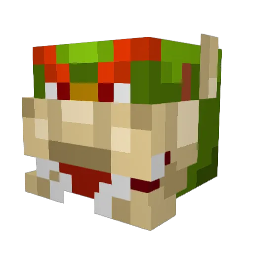 halexd17 Minecraft avatar head, 3D render