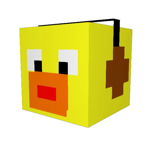 haley2004 Minecraft avatar head, 3D render