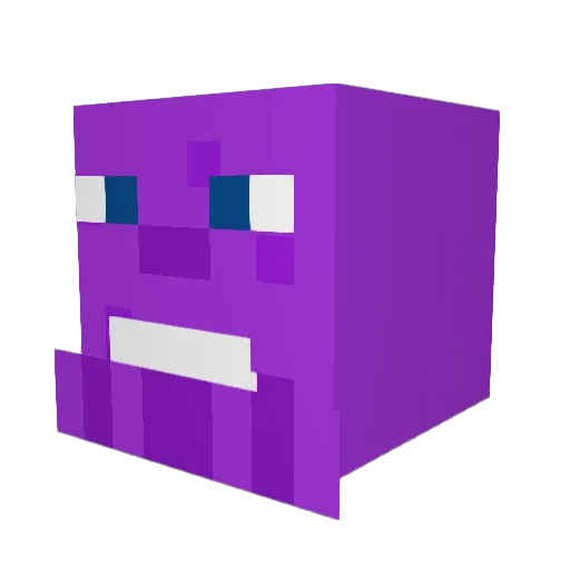halflifeblue2112 Minecraft avatar head, 3D render