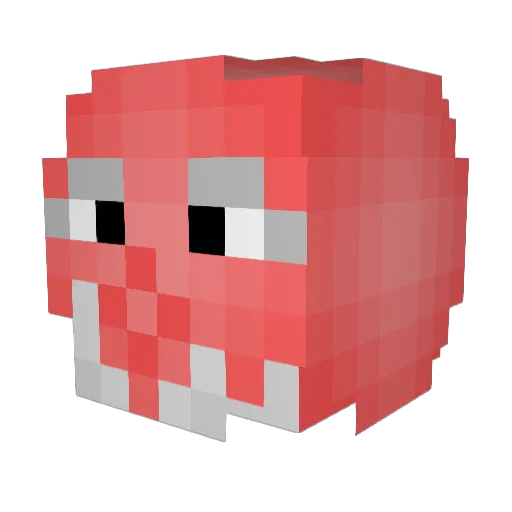 halif9702 Minecraft avatar head, 3D render