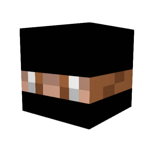halilkeser Minecraft avatar head, 3D render