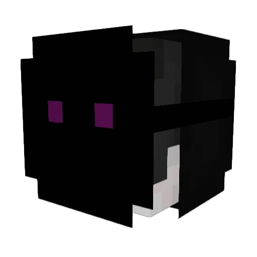 hallo_com Minecraft avatar head, 3D render