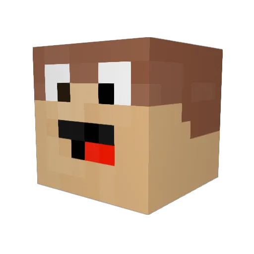 halodestroy117 Minecraft avatar head, 3D render