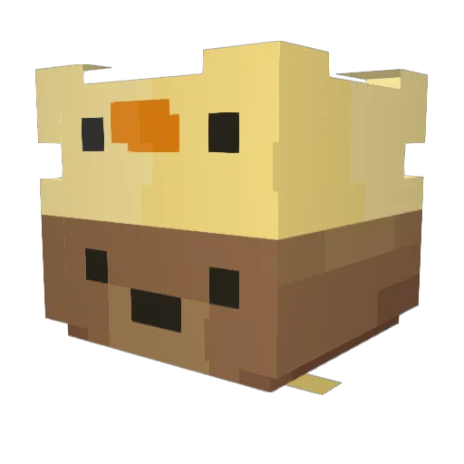 haloreach77 Minecraft avatar head, 3D render