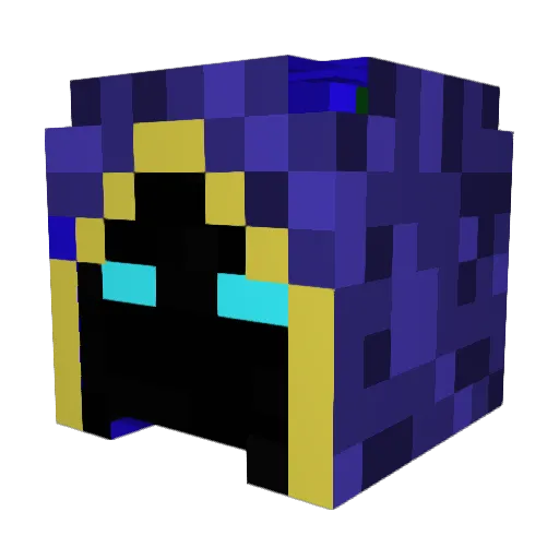 haltheate Minecraft avatar head, 3D render