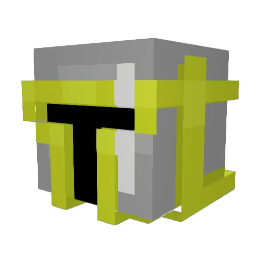 halvgamer15 Minecraft avatar head, 3D render