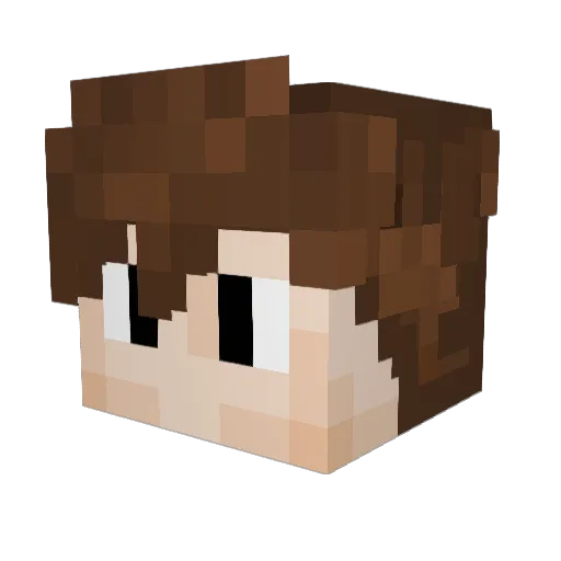 hamadvibes Minecraft avatar head, 3D render