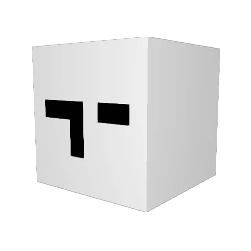 hamagod12 Minecraft avatar head, 3D render