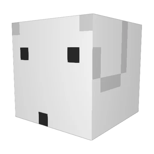 hamajin0 Minecraft avatar head, 3D render