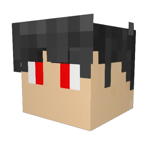 haman4659 Minecraft avatar head, 3D render