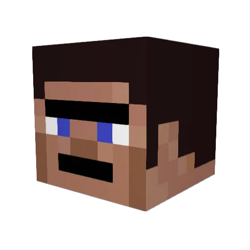 hamaro08 Minecraft avatar head, 3D render