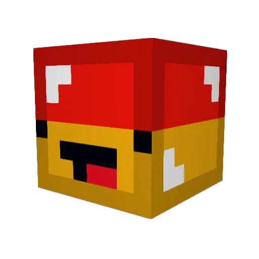 hambone243 Minecraft avatar head, 3D render
