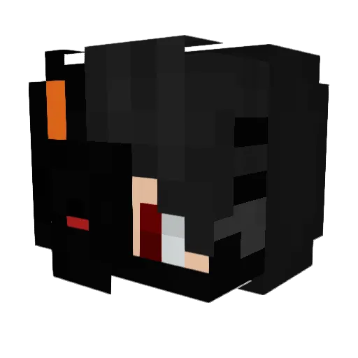hamishp11 Minecraft avatar head, 3D render