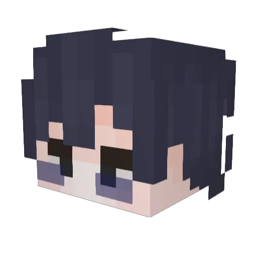 hamlo1997 Minecraft avatar head, 3D render