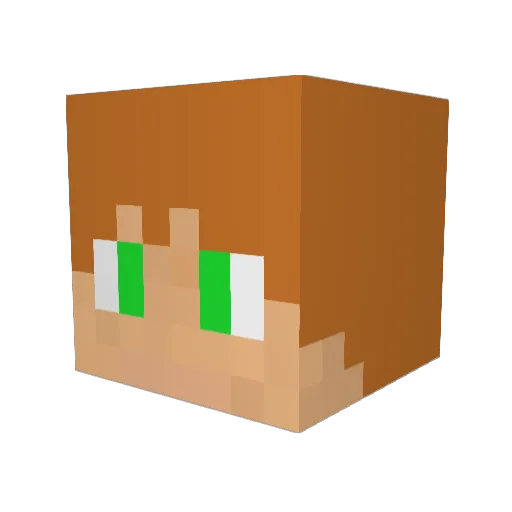 hammerman468 Minecraft avatar head, 3D render