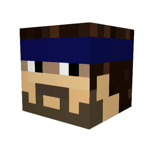 hammy_sandwich Minecraft avatar head, 3D render