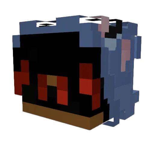 hammyyamz Minecraft avatar head, 3D render