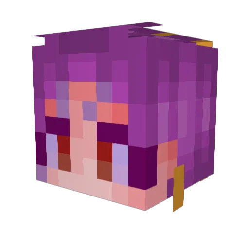 hamoud005 Minecraft avatar head, 3D render