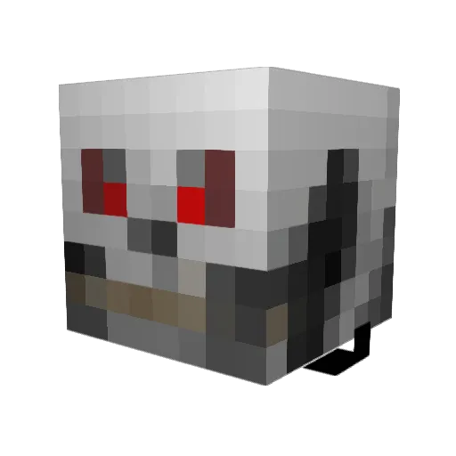 hamoud_12 Minecraft avatar head, 3D render