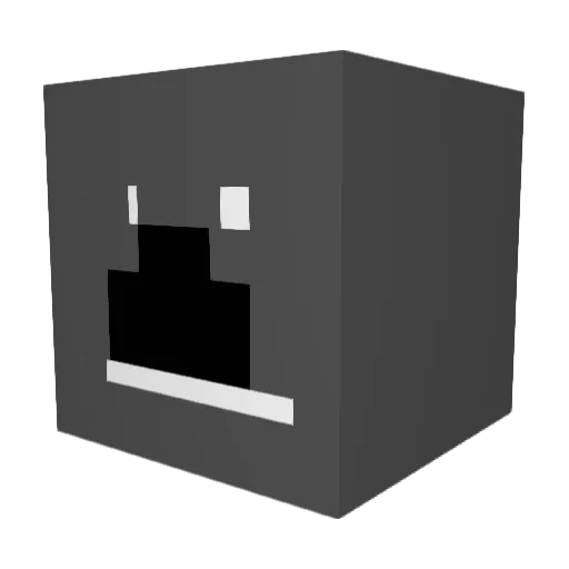 hampis1337 Minecraft avatar head, 3D render