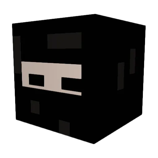 hamrwolf Minecraft avatar head, 3D render