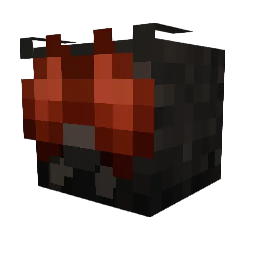 hamsterhamburger Minecraft avatar head, 3D render