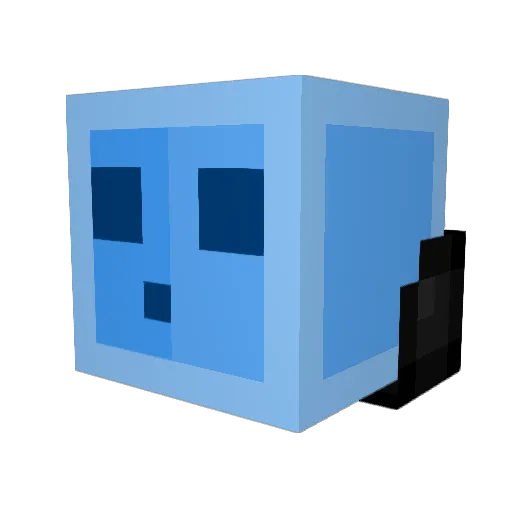 hamyabejm Minecraft avatar head, 3D render