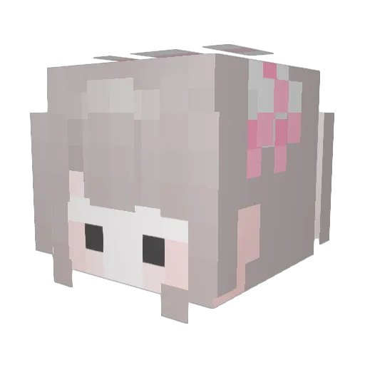 hanbi1004 Minecraft avatar head, 3D render