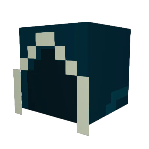 handigPablo Minecraft avatar head, 3D render