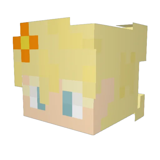 handog920 Minecraft avatar head, 3D render