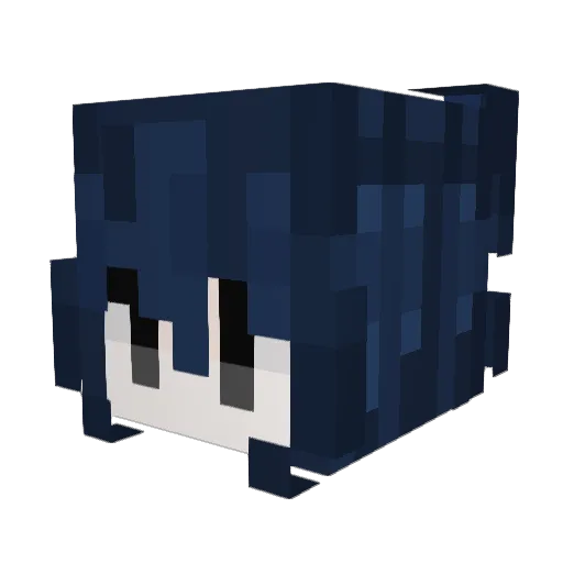haneol1126 Minecraft avatar head, 3D render