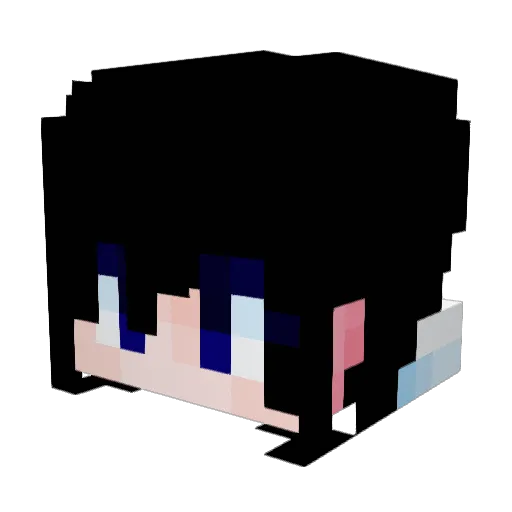 hang0279 Minecraft avatar head, 3D render