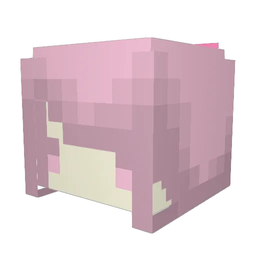 hanhaofeng Minecraft avatar head, 3D render