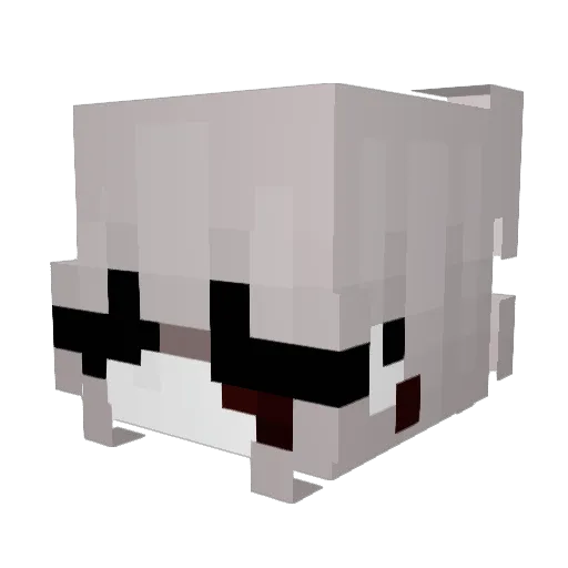 hanica_samica Minecraft avatar head, 3D render