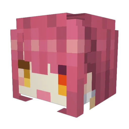 hanku0811 Minecraft avatar head, 3D render