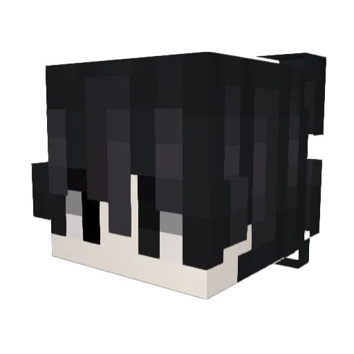 hanmoning Minecraft avatar head, 3D render