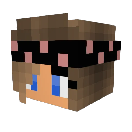 hannajozefa2005 Minecraft avatar head, 3D render