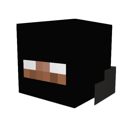 hanni_lp Minecraft avatar head, 3D render