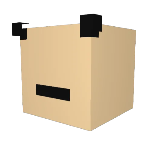 hannor0408 Minecraft avatar head, 3D render