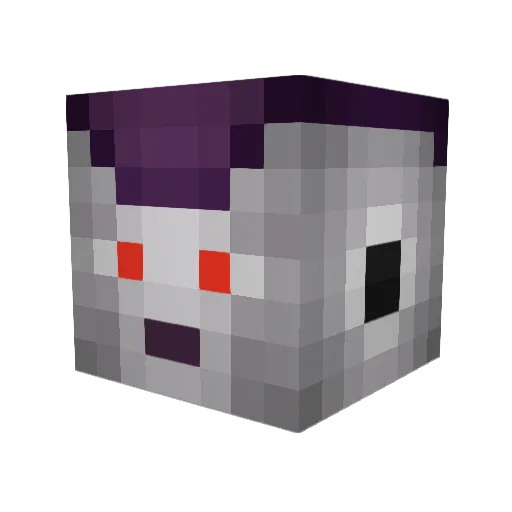 hano213 Minecraft avatar head, 3D render