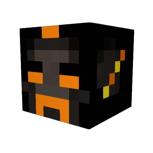 hanpanmanthe Minecraft avatar head, 3D render