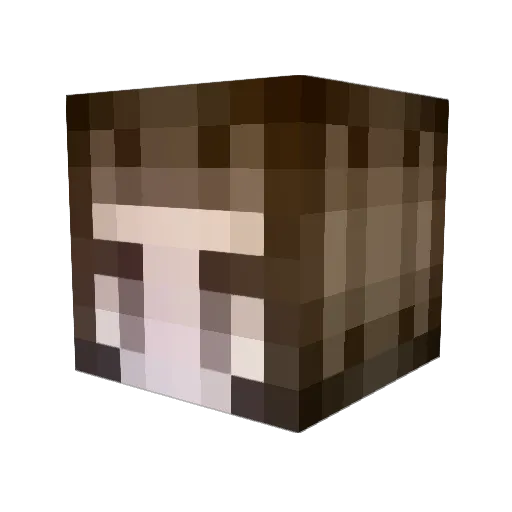 hanpi0999 Minecraft avatar head, 3D render
