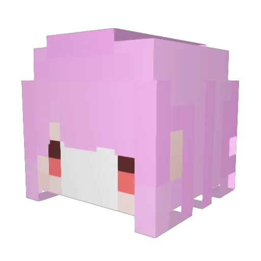 hanson960401 Minecraft avatar head, 3D render