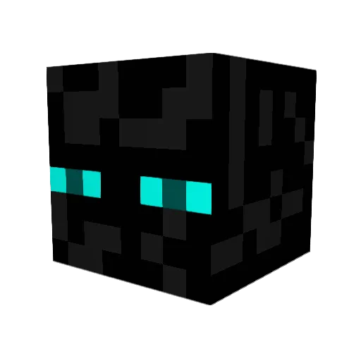 hansruadi Minecraft avatar head, 3D render
