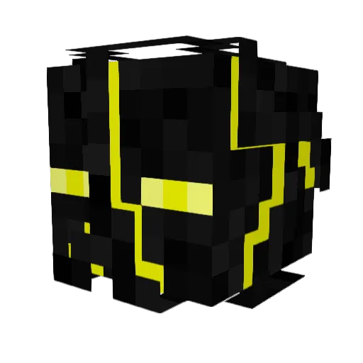 hanswurstn Minecraft avatar head, 3D render