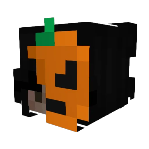 hanthebann Minecraft avatar head, 3D render