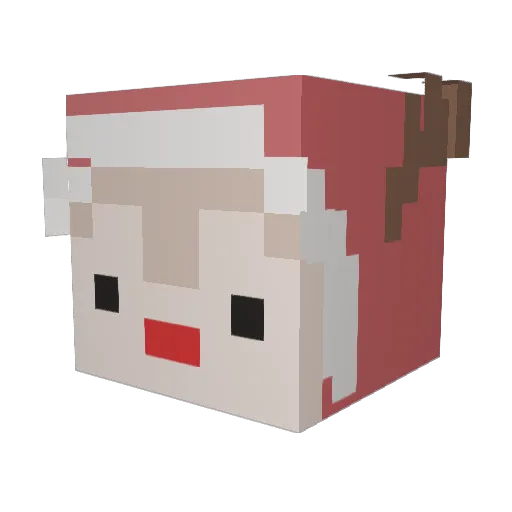 hanu0203 Minecraft avatar head, 3D render