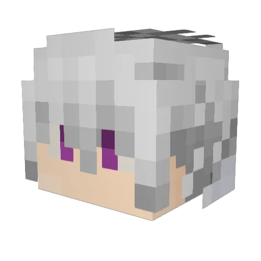 haoyu6 Minecraft avatar head, 3D render
