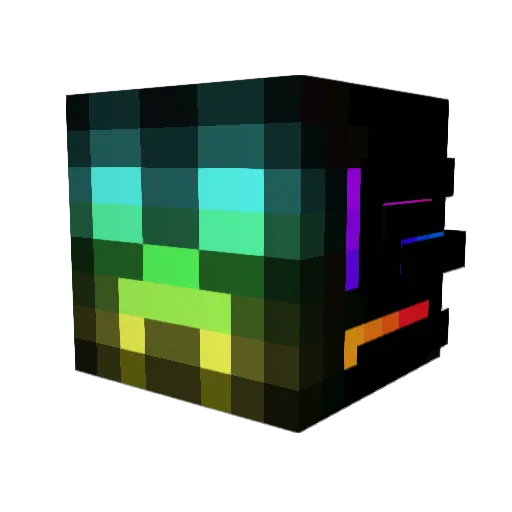 haozi007 Minecraft avatar head, 3D render