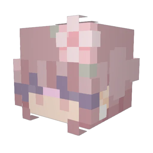 happy2452354 Minecraft avatar head, 3D render